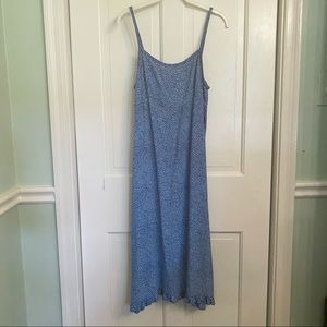 Urban Outfitters Silver-flecked Long Sundress